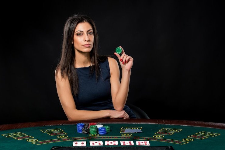 Responsible gaming reminder beside Dragon Tiger cards for adults
